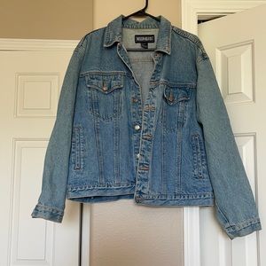 Over sized Jean jacket